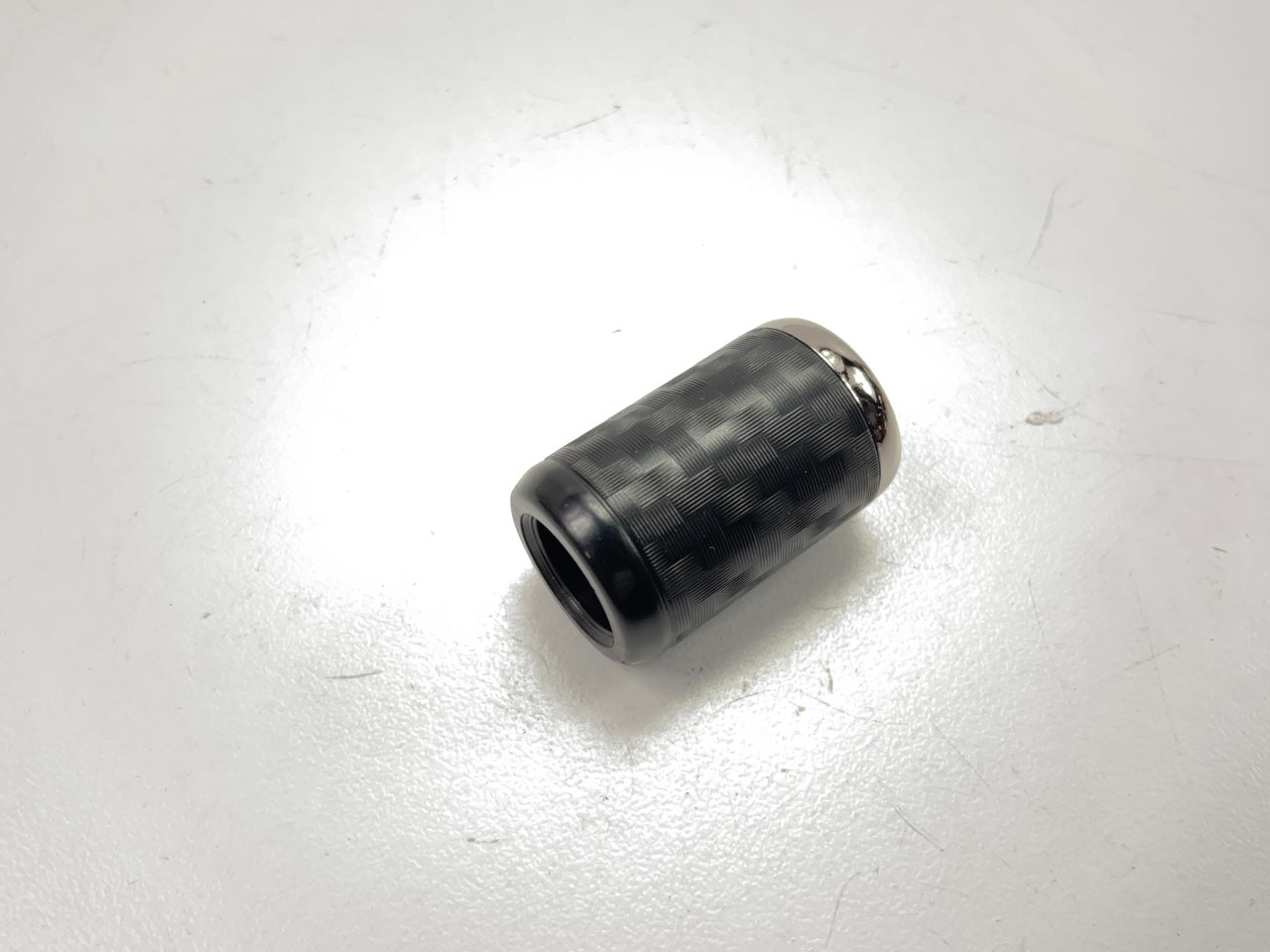 Car Mate DZ218A Universal BLACK CHROME Trip Meter Knob .2-.28'' (5-7mm)