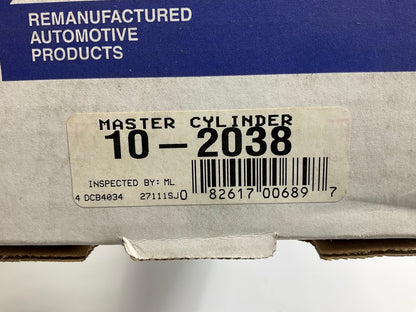 REMAN. Cardone 10-2038 Brake Master Cylinder For 1983-1985 Ford Escort, Lynx