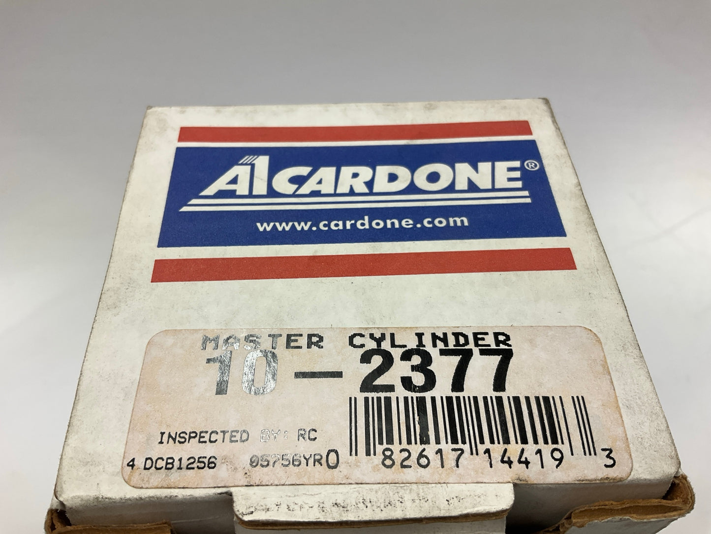 REMAN. Cardone 10-2377 Brake Master Cylinder