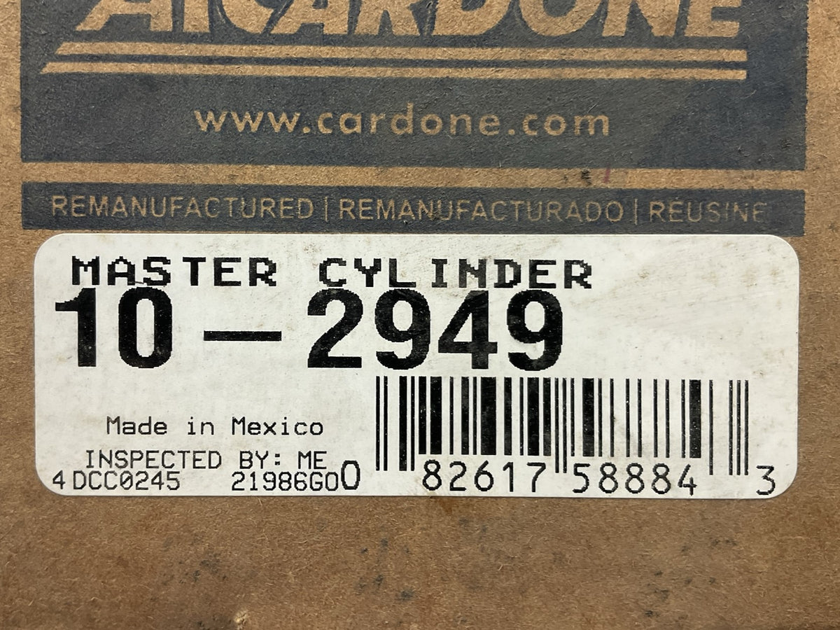 Cardone 10-2949 Brake Master Cylinder For 1999-2004 Ford Mustang