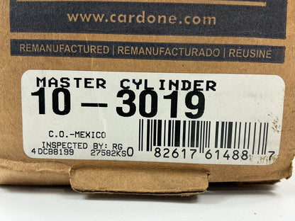 REMAN. Cardone 10-3019 Brake Master Cylinder - 1999-2004 Ford Mustang 3.8L W/ TC