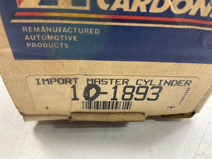 REMAN. Cardone 11-1893 Brake Master Cylinder For 1980-1982 Toyota Corolla
