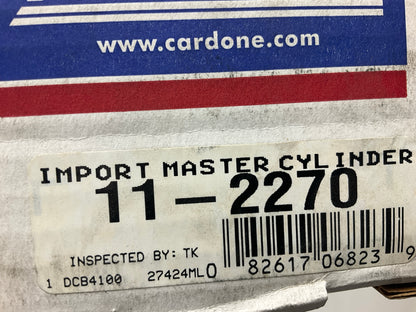 REMAN. Cardone 11-2270 Brake Master Cylinder For 1987-1988 Nissan Pathfinder