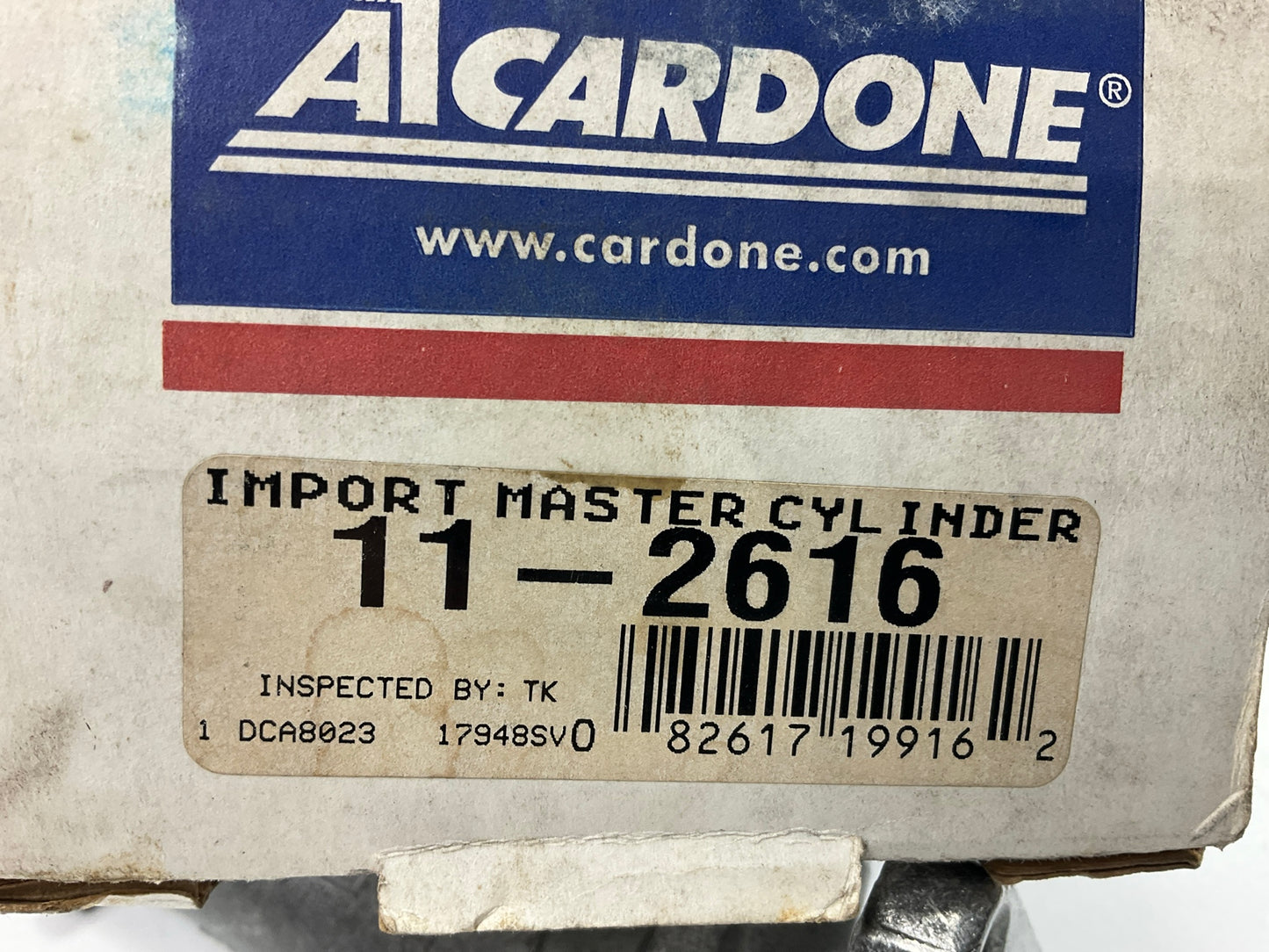 REMAN. Cardone 11-2616 Brake Master Cylinder - 1992-1994 Lexus ES300, Camry