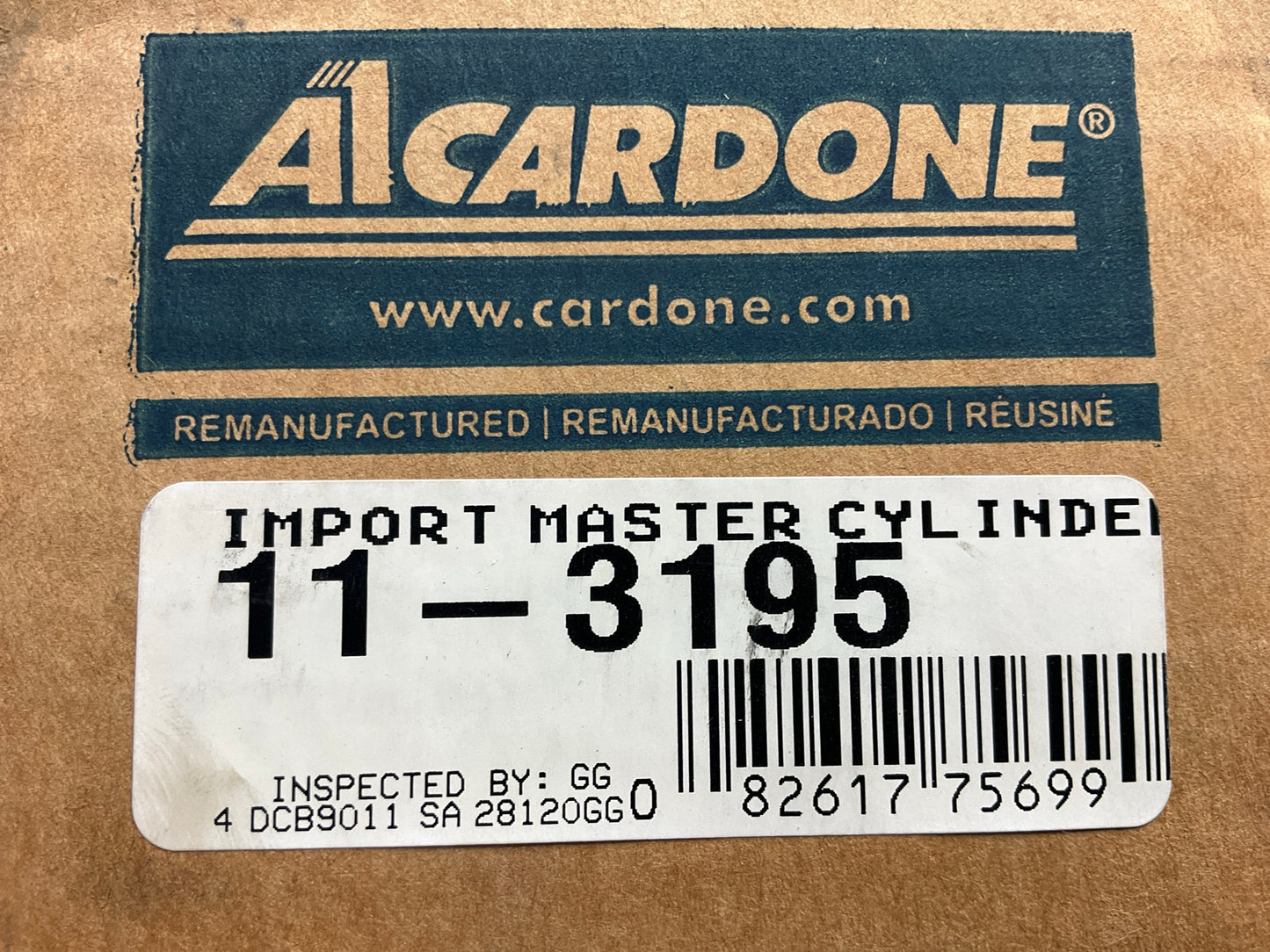 REMAN. Cardone 11-3195 Brake Master Cylinder For 2004-2007 Forenza, 05-07 Reno
