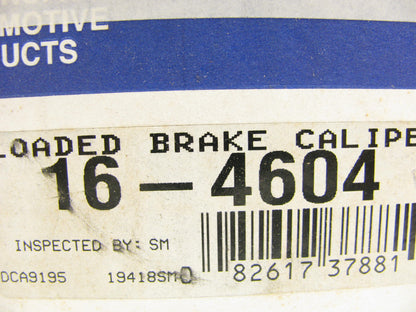 REMAN Cardone 16-4604 REAR RIGHT Brake Caliper - LOADED WITH BRAKE PADS