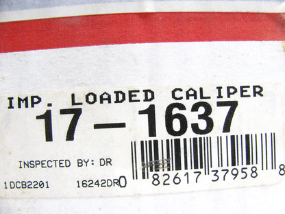 REMAN. Cardone 17-1637 Rear Left Drivers Side Brake Caliper