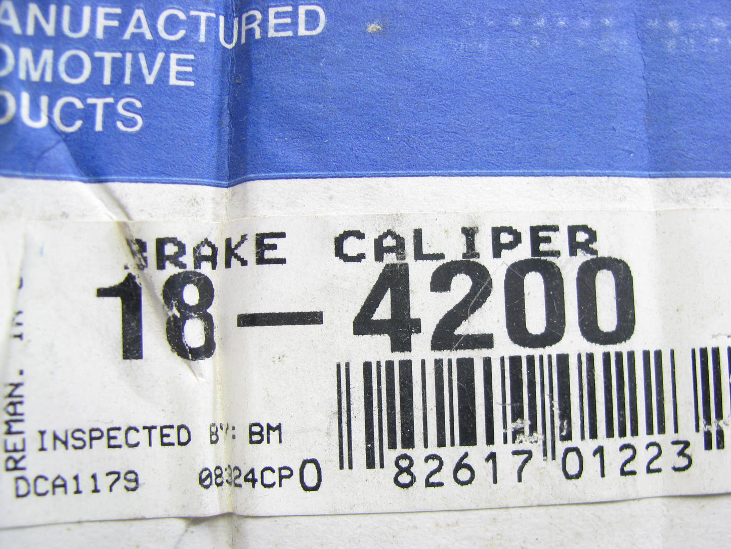 Cardone 18-4200 Remanufactured Disc Brake Caliper - Front Right