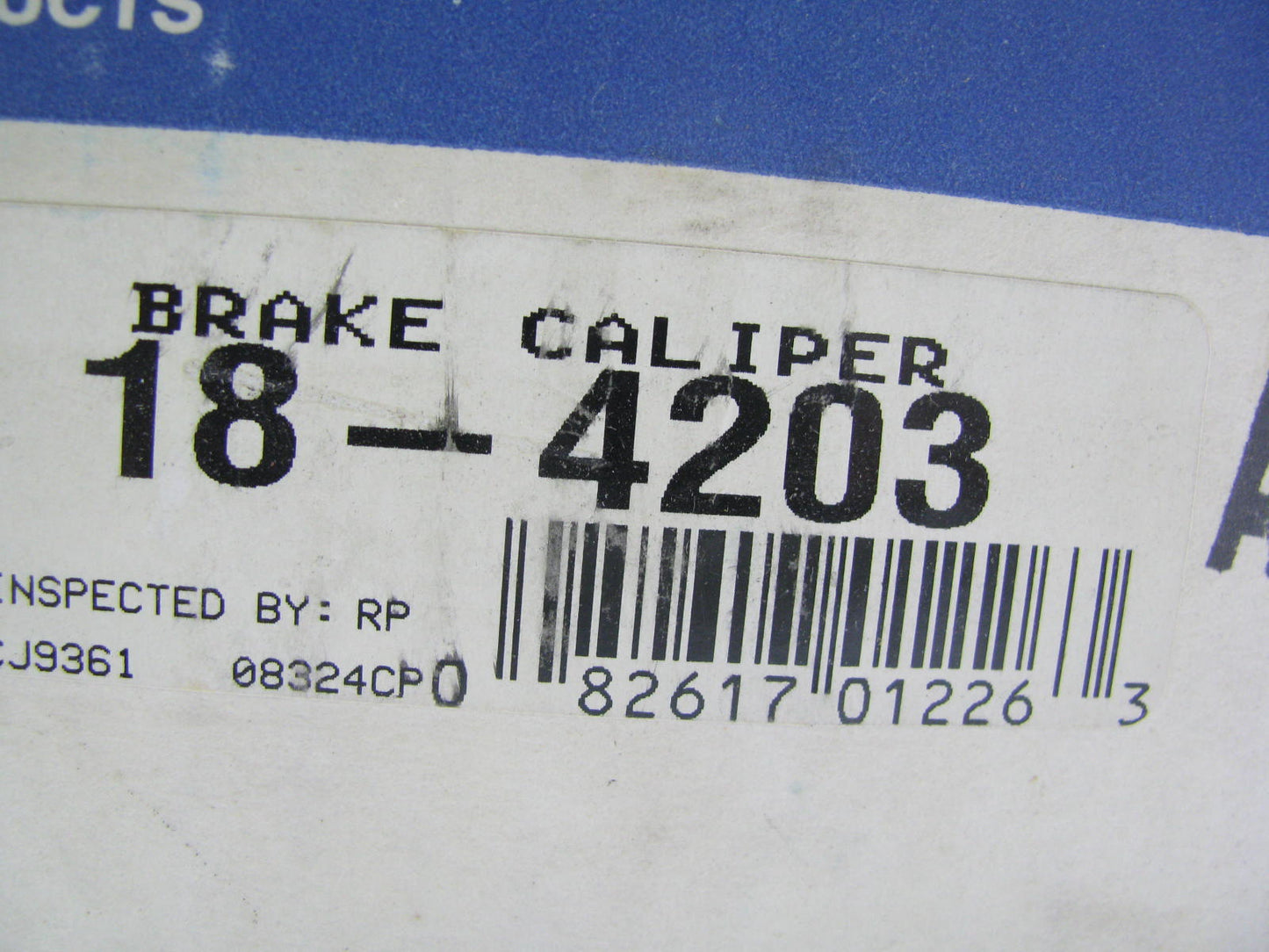 Cardone 18-4203 Remanufactured Disc Brake Caliper - Front Left