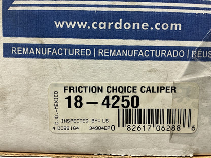 REMAN. Cardone 18-4250 Front Left Brake Caliper