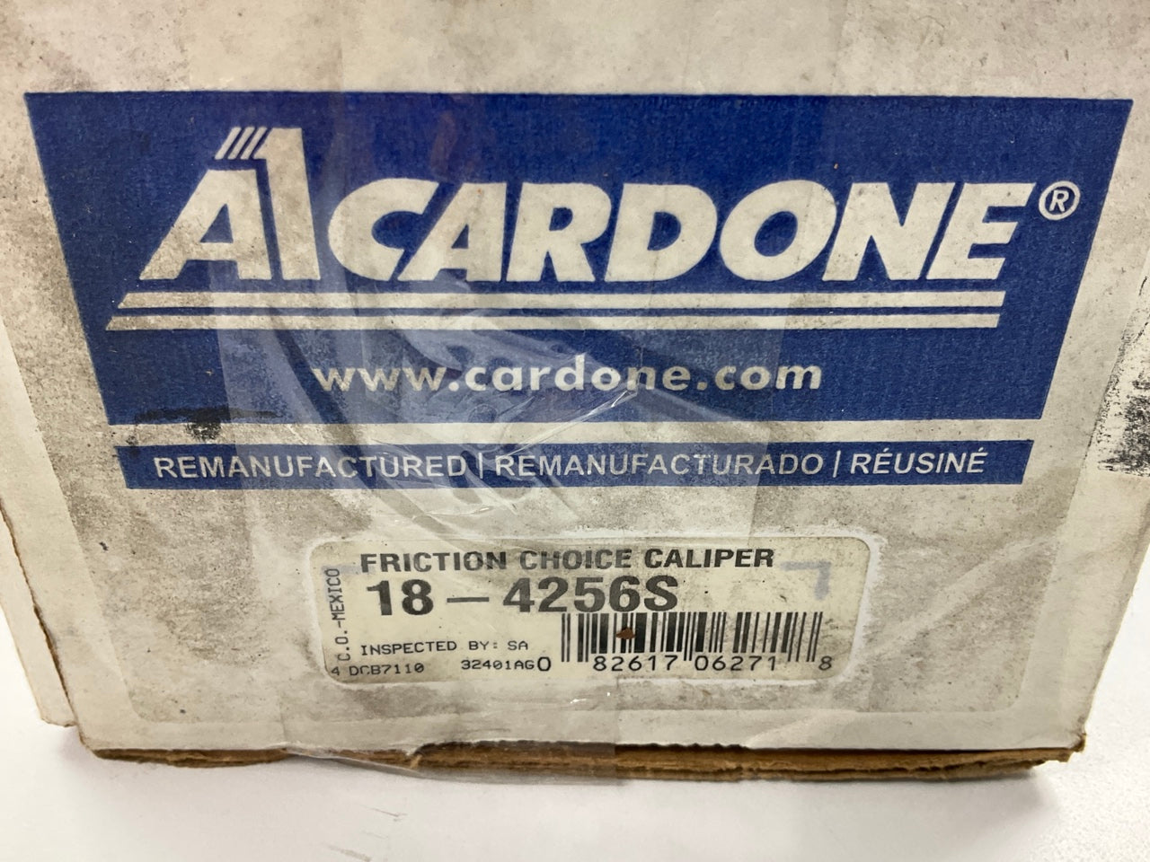 Missing Hardware - REMAN. Cardone 18-4256S Front Left Brake Caliper