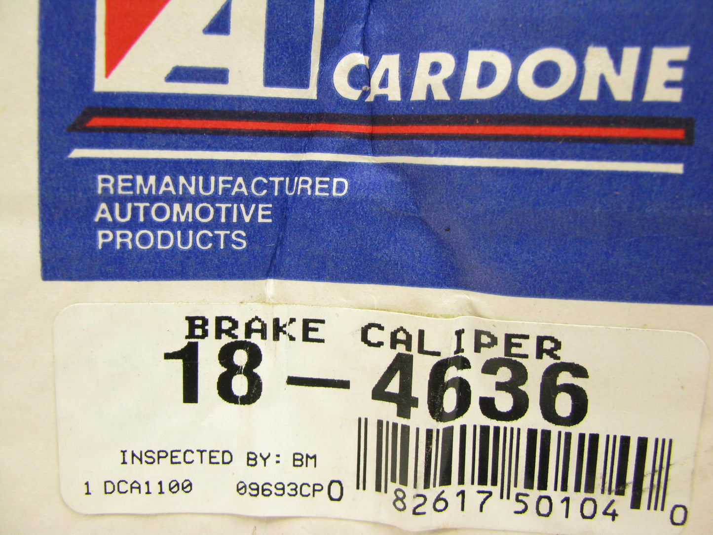 REMAN. Cardone 18-4636 REAR Disc Brake Caliper