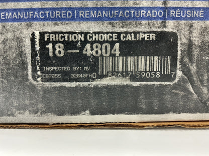 REMAN. Cardone 18-4804 Rear Left Brake Caliper