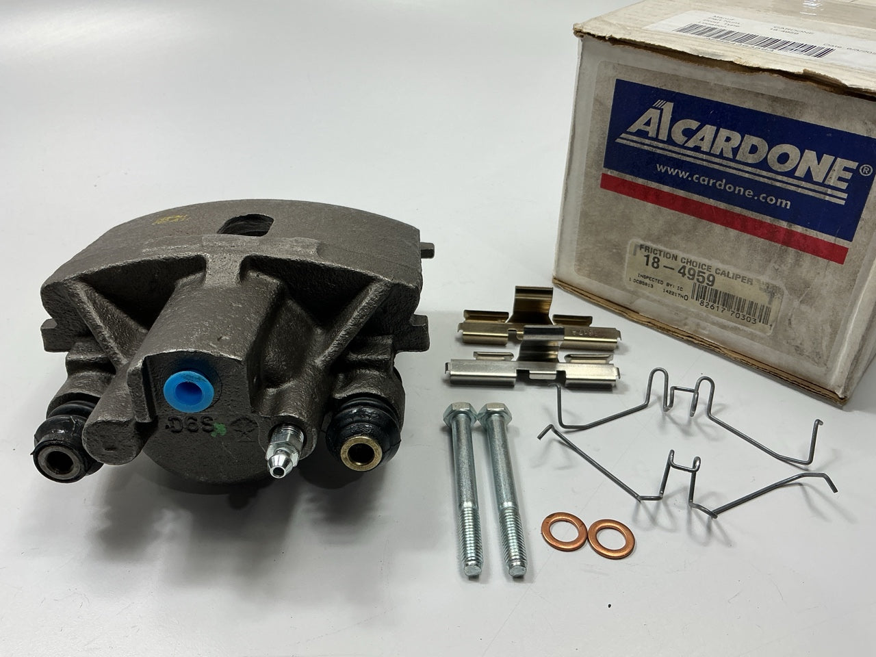 REMAN. Cardone 18-4959 Rear Left Brake Caliper (Without Bracket)