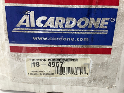 REMAN. Cardone 18-4967 Front Brake Caliper