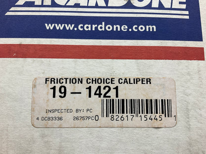 REMAN. Cardone 19-1421 Front Left Brake Caliper For 1990 Geo Prizm