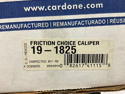 REMAN. Cardone 19-1825 Front Right Brake Caliper