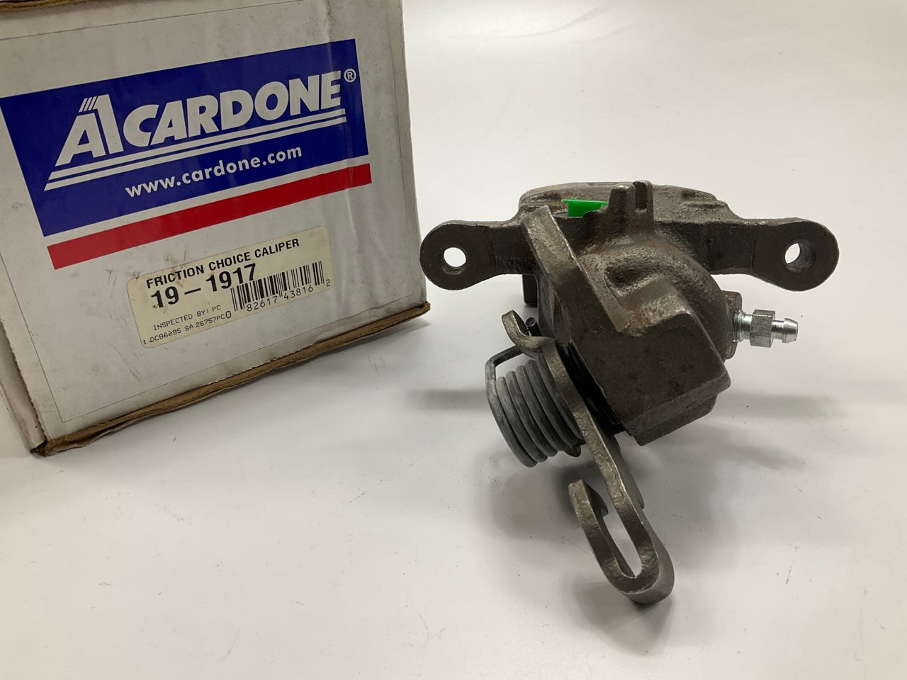 Missing Hardware - REMAN. Cardone 19-1917 Rear Right Brake Caliper