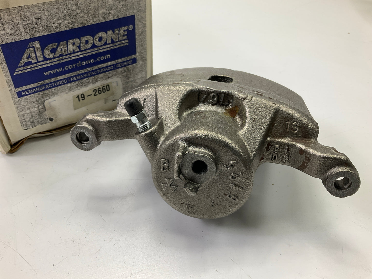 Missing Hardware - REMAN. Cardone 19-2660 Front Left Brake Caliper