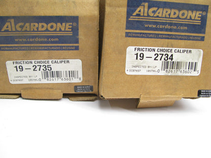REMAN Cardone 19-2734 & 19-2735 REAR Brake Caliper Set - 1998-2002 BMW Z3