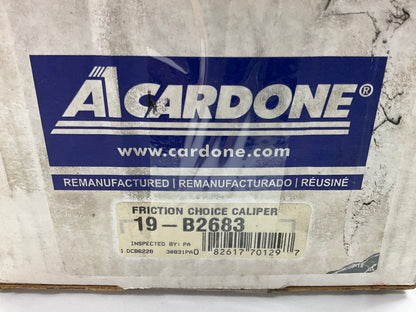 REMAN. Cardone 19-B2683 Front Left Brake Caliper