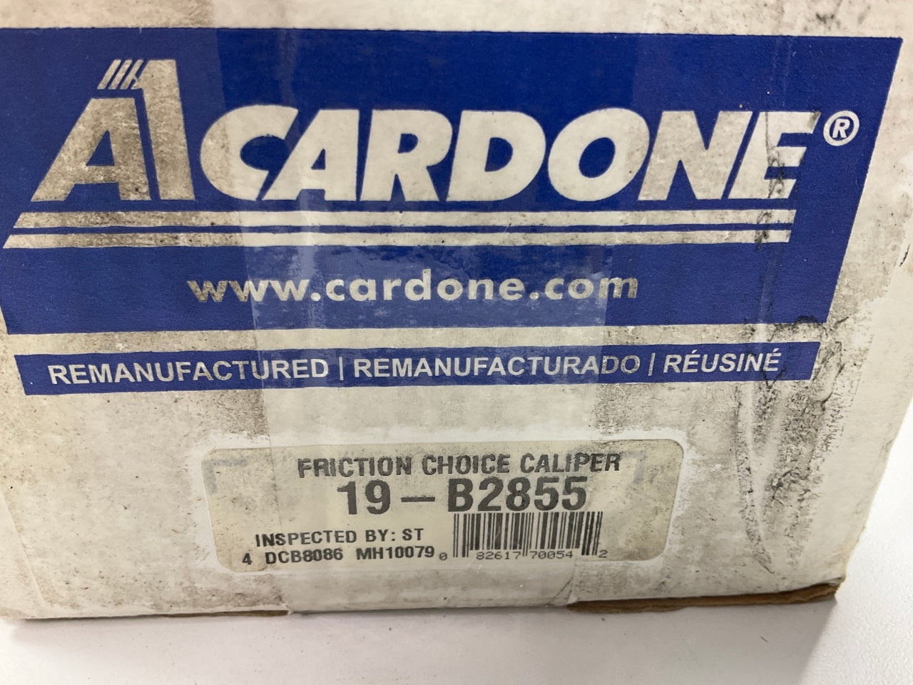 Cardone 19-B2855 REMAN Rear Right Disc Brake Caliper