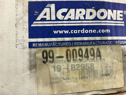 Missing Hardware - REMAN. Cardone 19-B2958 Front Left Brake Caliper