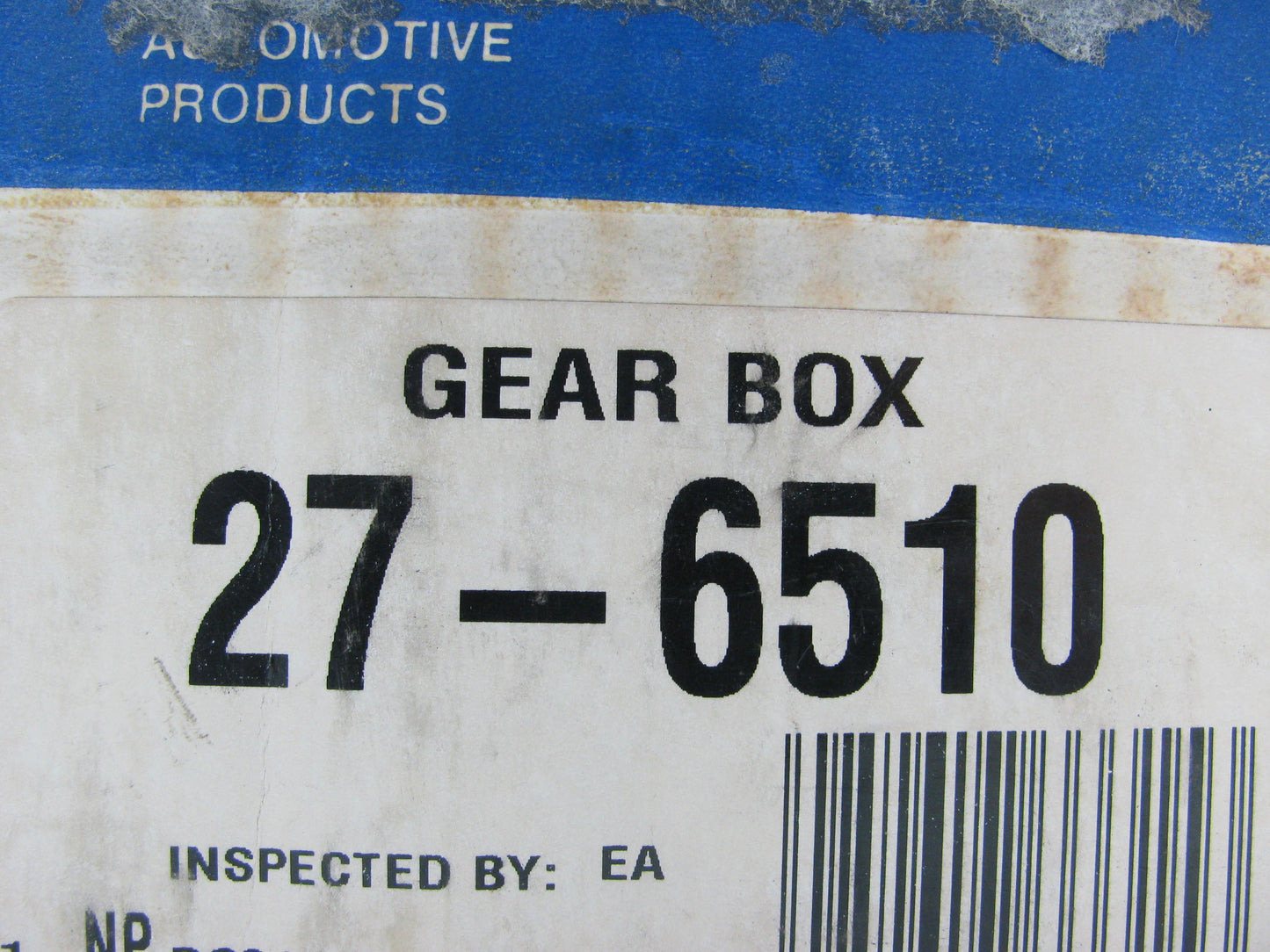 REMAN. Cardone 27-6510 Power Steering Gear Box