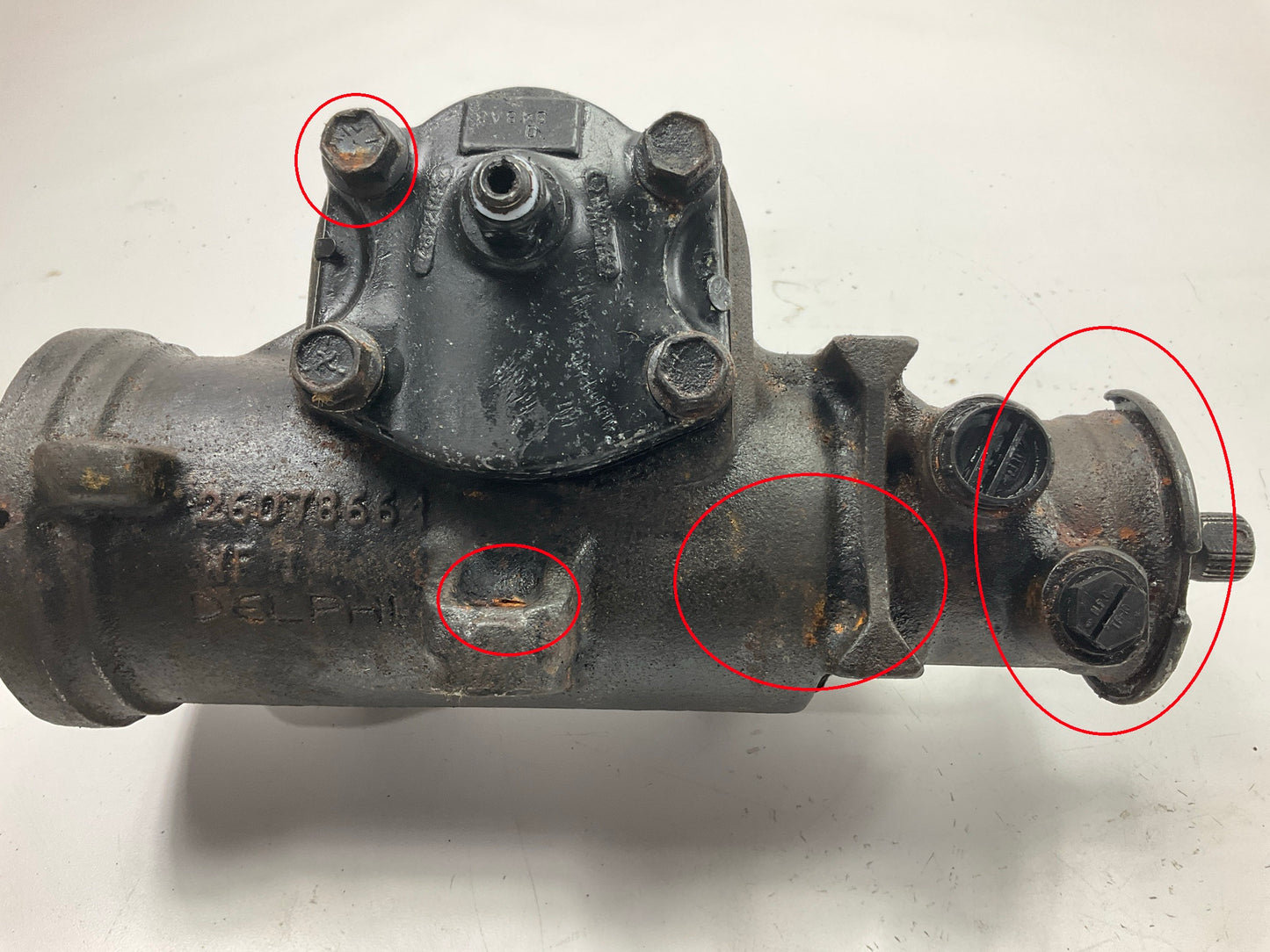 SURFACE RUST Cardone 27-7603 Power Steering Gear 00-02 Ram 2500, 3500, 4000