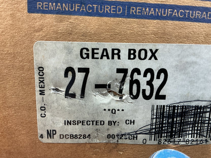 REMAN. Cardone 27-7632 Steering Gear Box