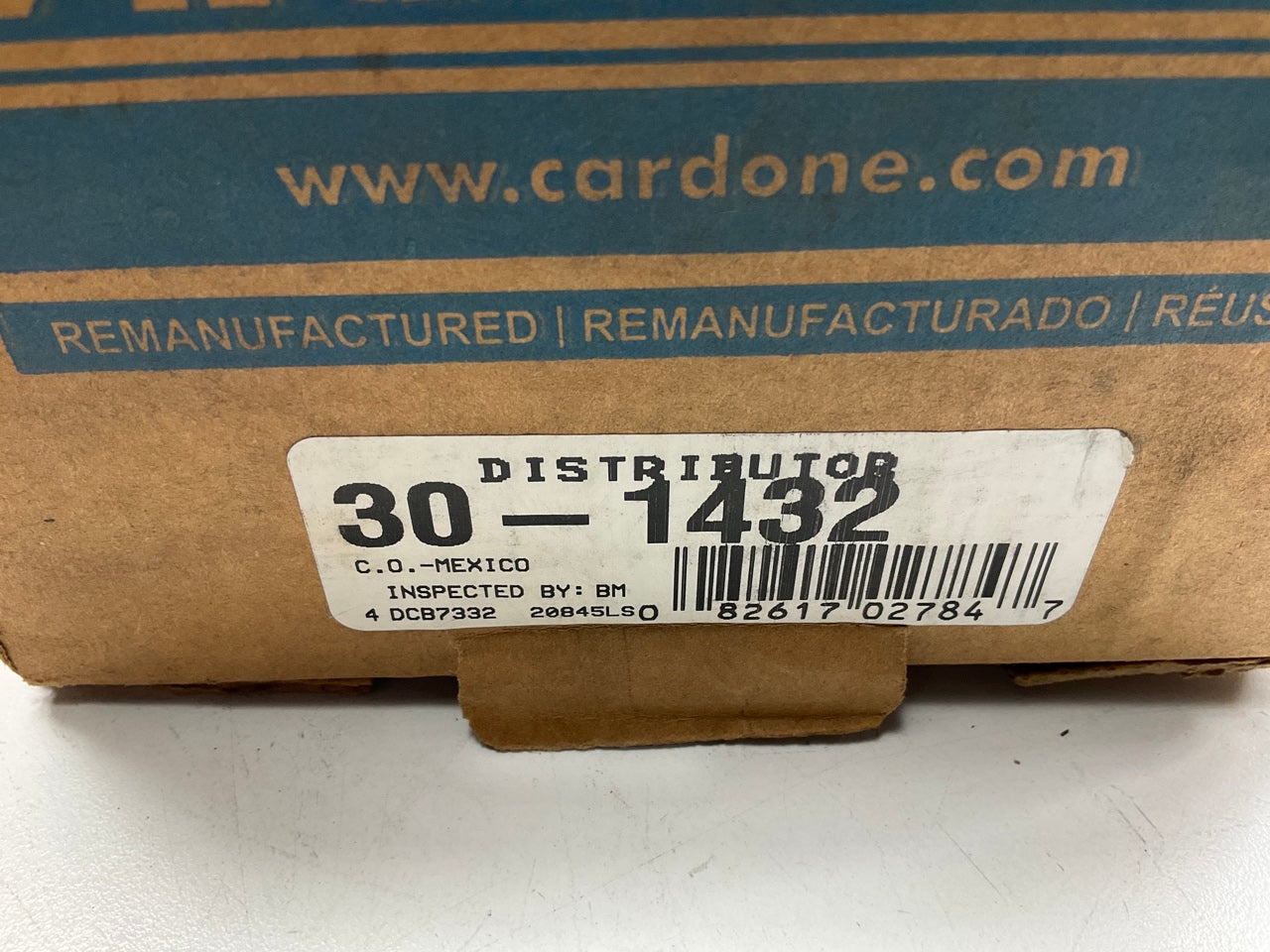 REMAN. Cardone 30-1432 Distributor OEM GM 1103515