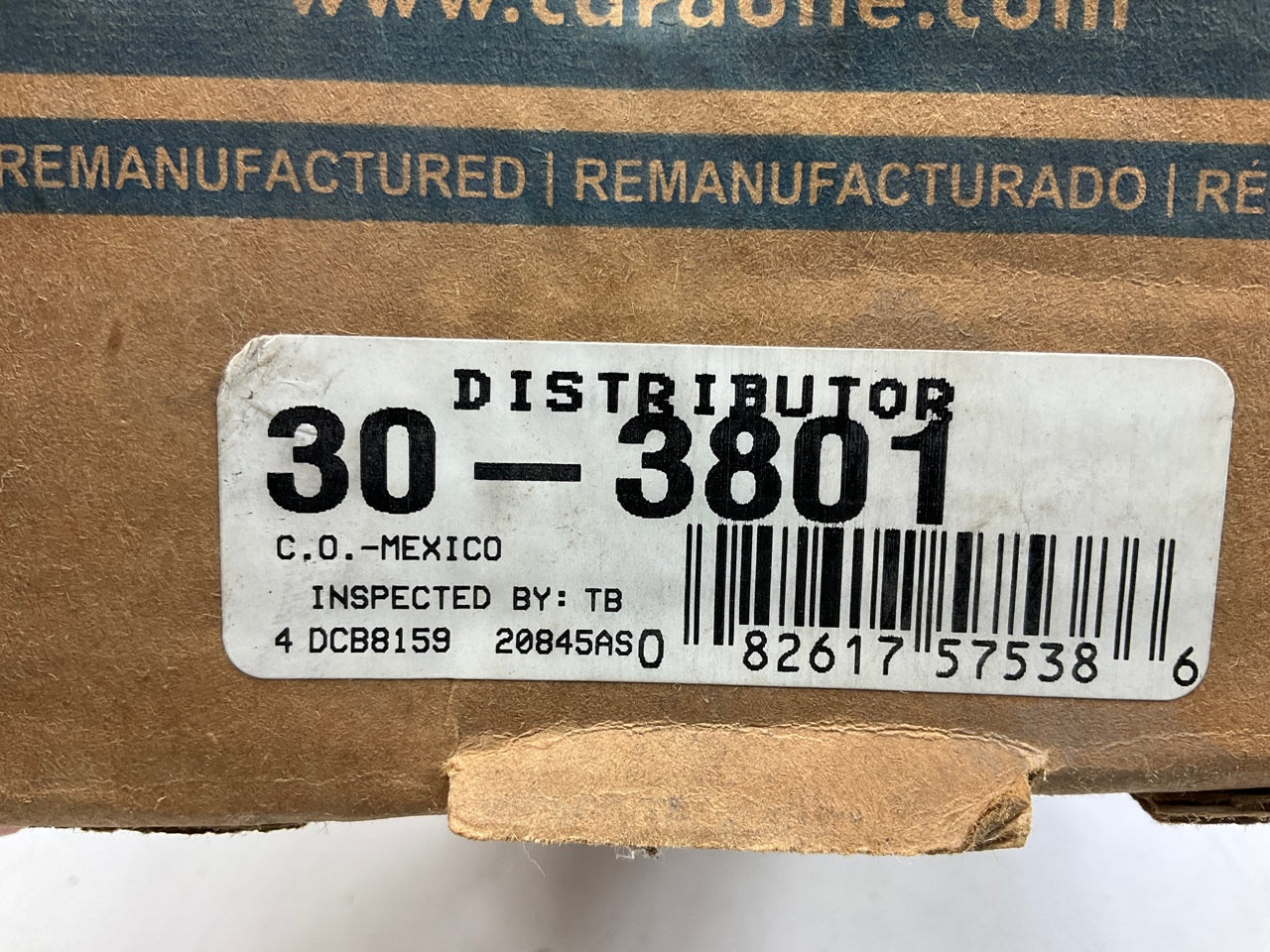 REMAN. Cardone 30-3801 Distributor For 1998-2003 Dodge 5.2L 5.9L V8