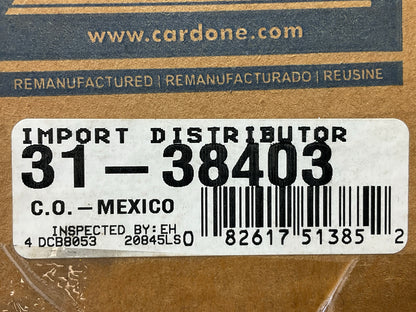 REMAN. Cardone 31-38403 Ignition Distributor Standard 90-94 Protege 1.8L SOHC