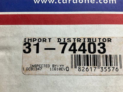 REMAN. Cardone 31-74403 Distributor For 1989-1992 Toyota, Geo 1.6L-L4 4AGE