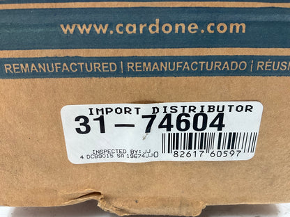 REMAN. Cardone 31-74604 Distributor - 1988-1989 Toyota Camry 2.5L 2VZ-FE