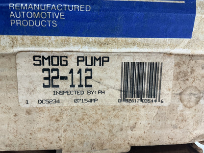 REMAN. Cardone 32-112 Smog/Air Pump Secondary Air Injection Pump