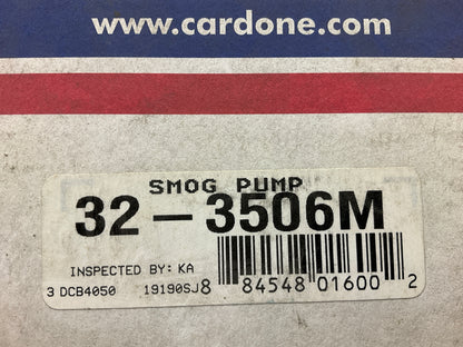 REMAN. Cardone Secondary Air Injection Smog Pump For 1999 Chevy Malibu 3.1L V6