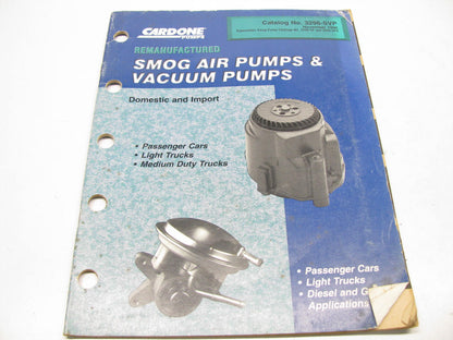 Cardone 3296-SVP Smog Air Pumps & Vacuum Pumps November 1996 Domestic & Import