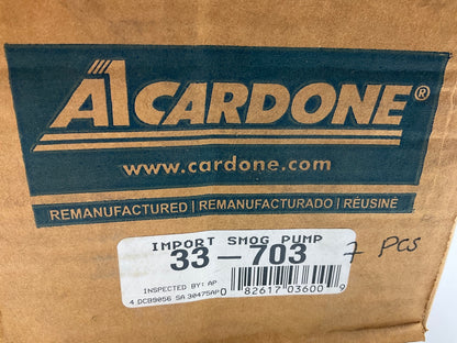 REMAN. Cardone 33-703 Smog / Air Pump For 1974-1978 Datsun B210