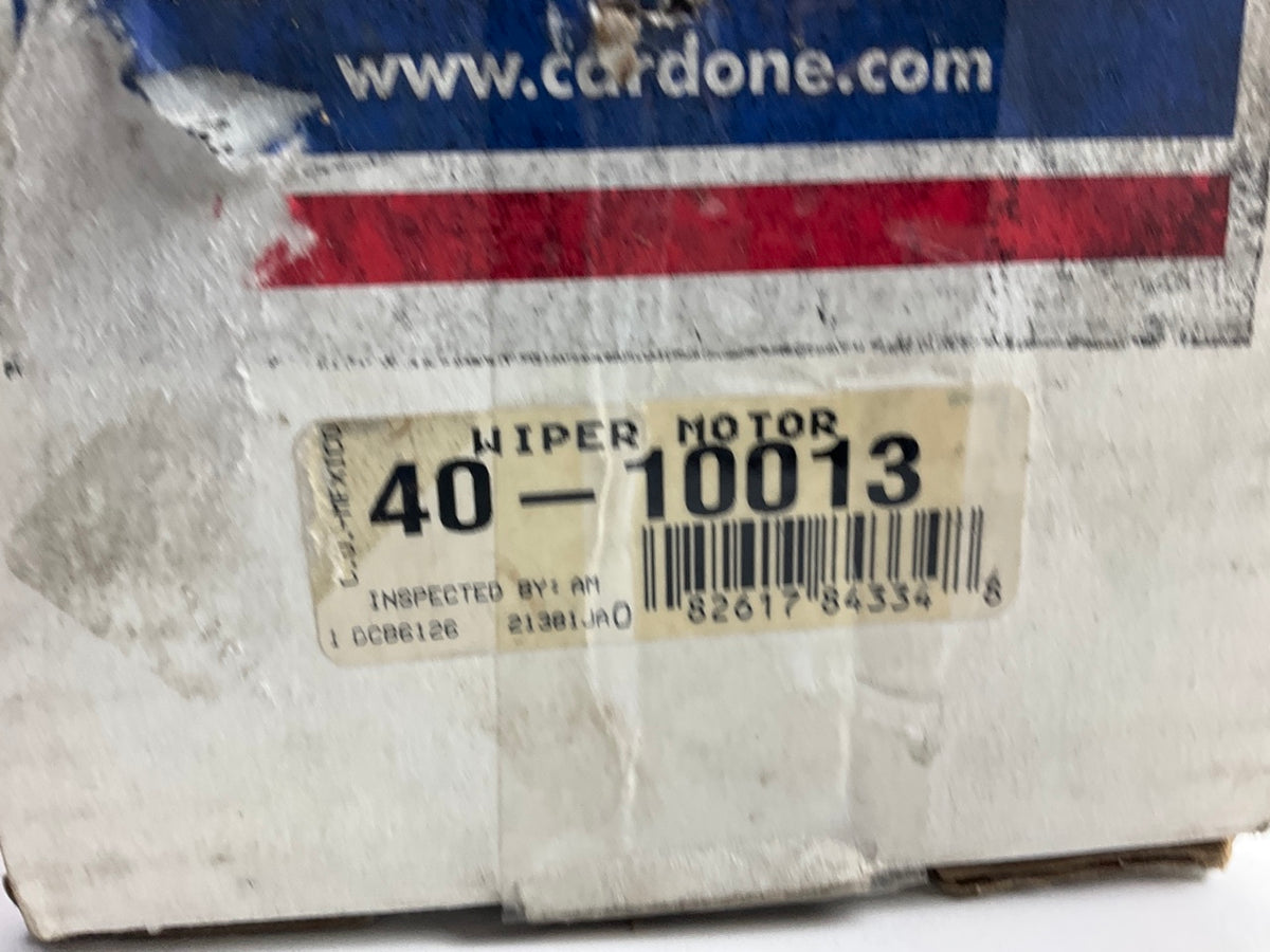 Cardone 40-10013 Front Windshield Wiper Motor 08-14 Captiva Sport, 08-10 Vue