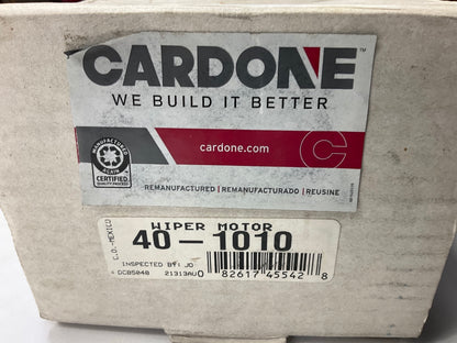 REMAN. Cardone 40-1010 Windshield Wiper Motor - 1995-1997 Cavalier, Sunfire