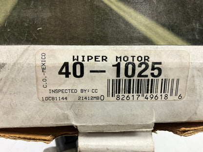 REMAN. Cardone 40-1025 Windshield Wiper Motor