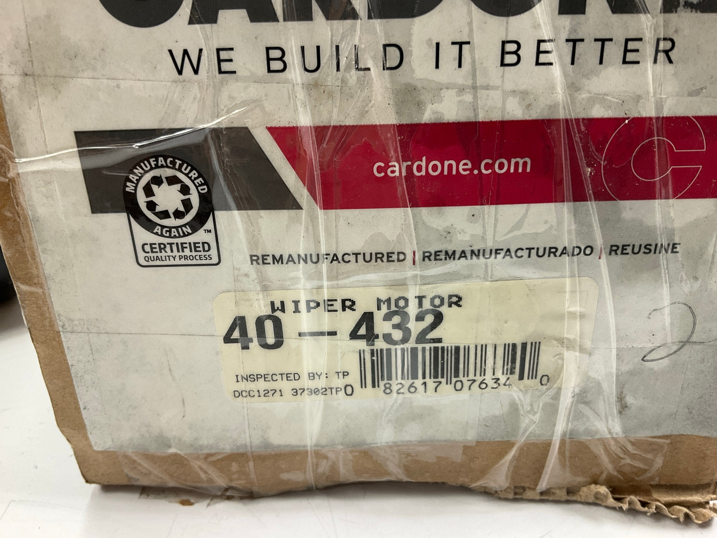 REMAN. Cardone 40-1046 Windshield Wiper Motor