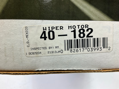 REMAN. Cardone 40-182 Windshield Wiper Motor
