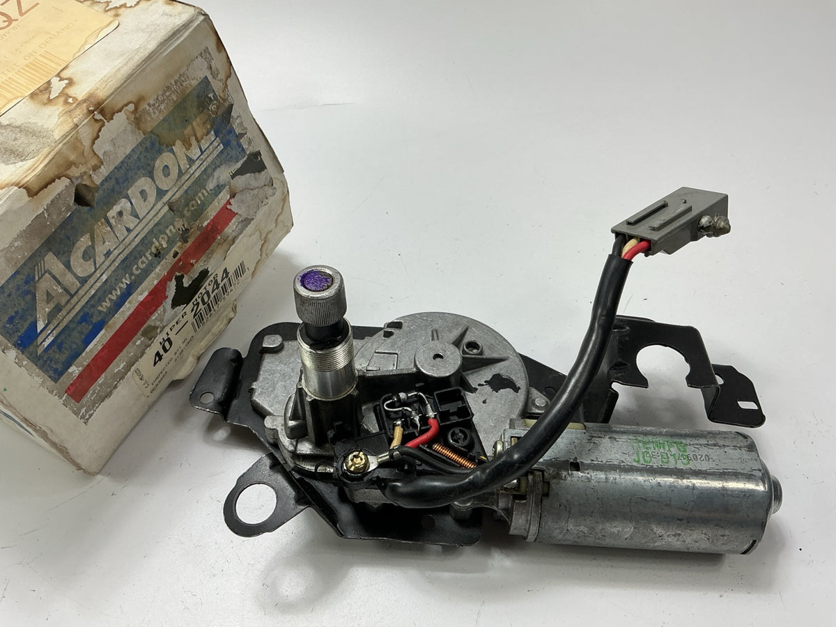 DAMAGED PLASTIC CONNECTOR REMAN. Cardone 40-2044 Rear Windshield Wiper Motor