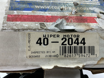 DAMAGED PLASTIC CONNECTOR REMAN. Cardone 40-2044 Rear Windshield Wiper Motor