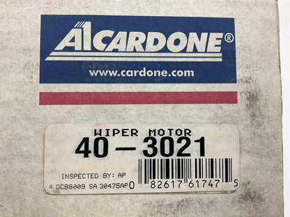 REMAN. Cardone 40-3021 Windshield Wiper Motor For 1997-2001 Plymouth Prowler