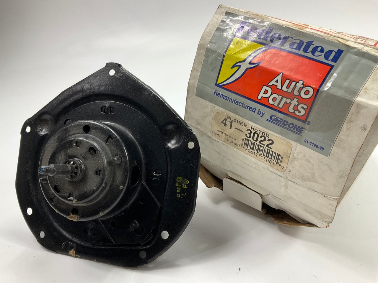 REMAN - Cardone 41-3022 HVAC Blower Motor W/O Wheel