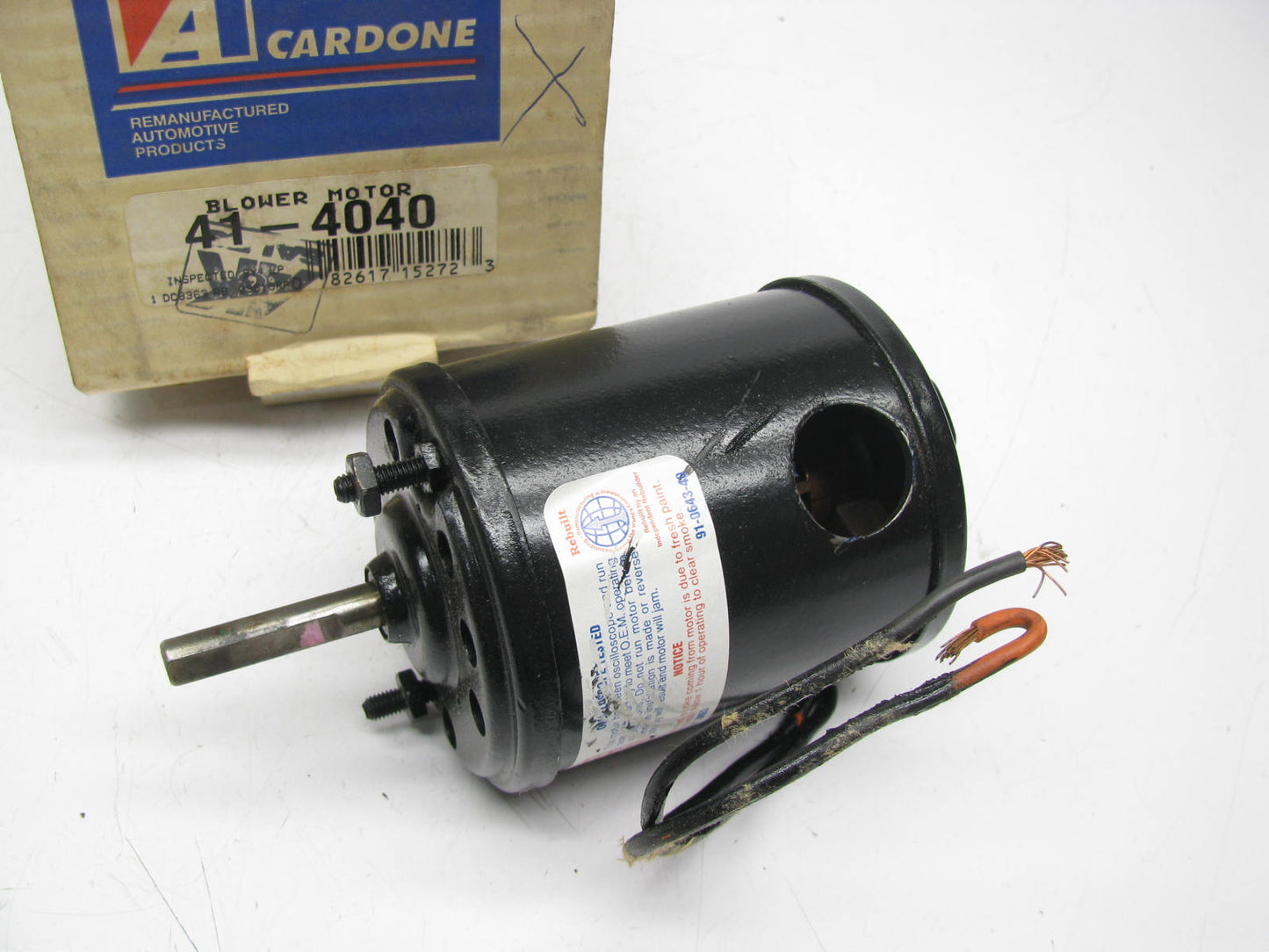 HVAC Blower Motor Cardone 41-4040 Reman