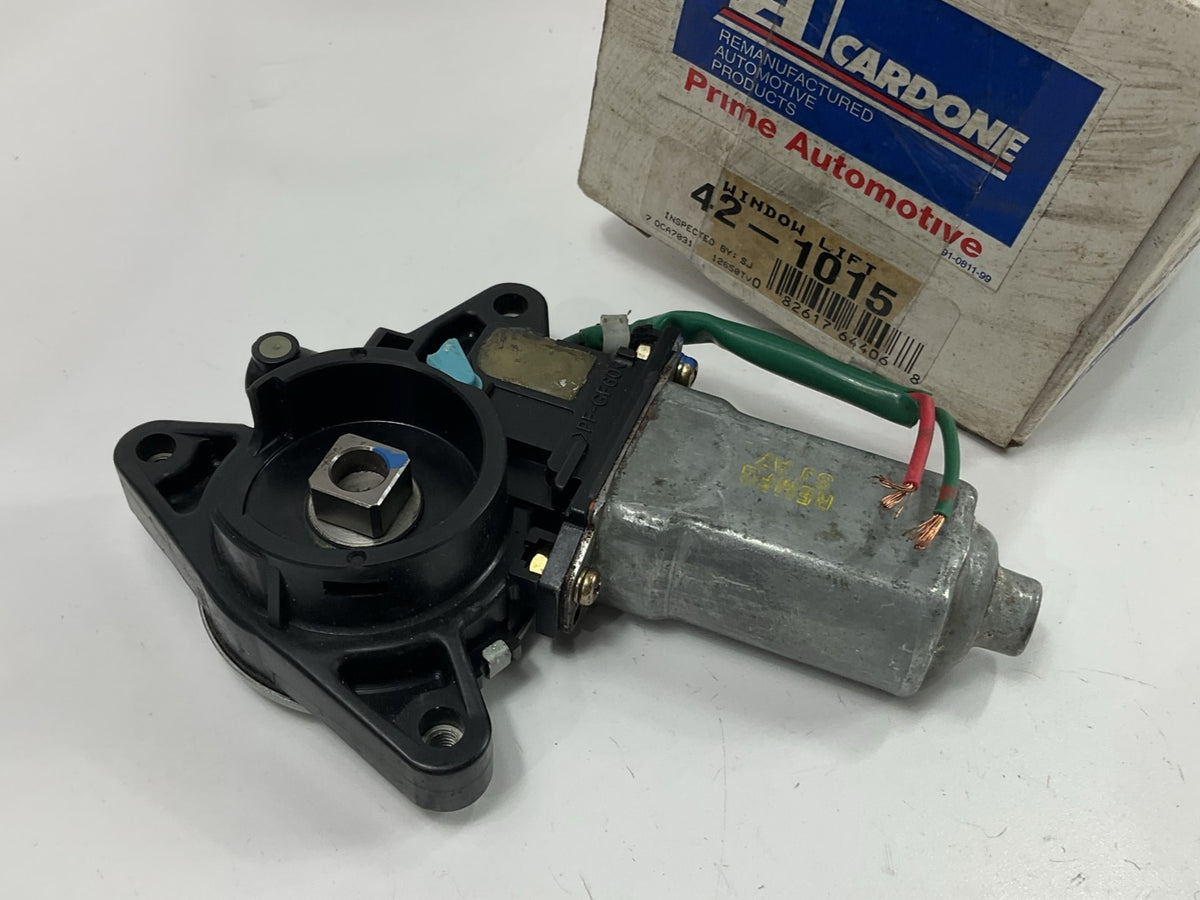 REMAN. Cardone 42-1015 Front Left Power Window Motor